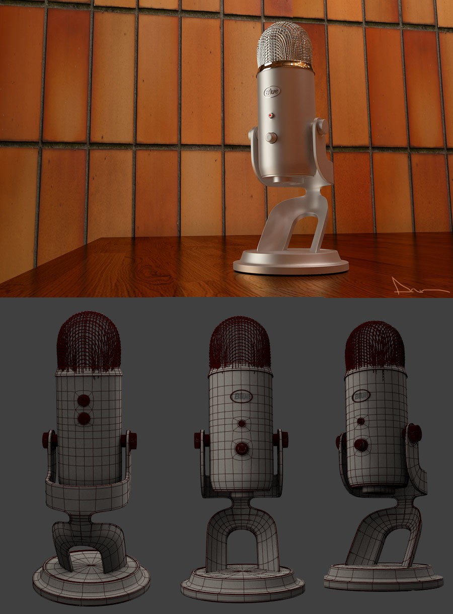 Blue Yeti Microphone (Detailed) preview image 1